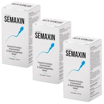 Semaxin: Pacchetto 3 Mesi per migliorare vitalità e qualità dello sperma.