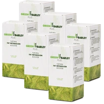 Pacchetto da 6 flaconi di Green Barley Plus, ideale per un trattamento prolungato e risultati duraturi