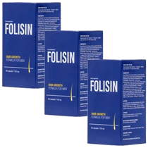 Pacchetto Folisin da 3 flaconi: offerta standard anticaduta