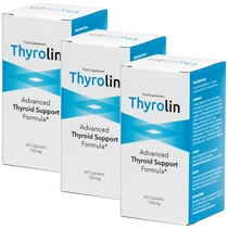 Thyrolin: Pacchetto da 3 flaconi per trattamento standard
