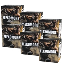 Sei confezioni di Flexomore in un set promozionale: l'offerta più conveniente