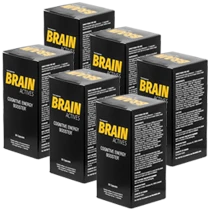 Pacchetto Brain Actives da sei flaconi per ottimizzare la mente