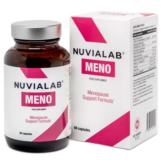 NuviaLab Meno confezione, integratore naturale per la menopausa