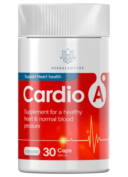 Confezione di Cardio A: integratore per cuore e vasi sanguigni