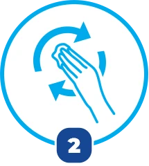 Massaggiare Expansil Cream con movimenti circolari