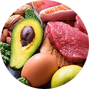 Icona che raffigura il corpo in stato di chetosi nutrizionale grazie a Keto Actives.